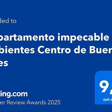 Departamento Impecable 2 Ambientes Centro De Buenos Aires Διαμέρισμα Εξωτερικό φωτογραφία