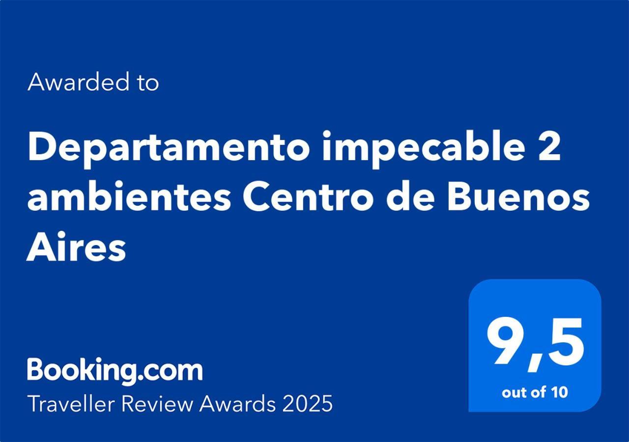 Departamento Impecable 2 Ambientes Centro De Buenos Aires Διαμέρισμα Εξωτερικό φωτογραφία